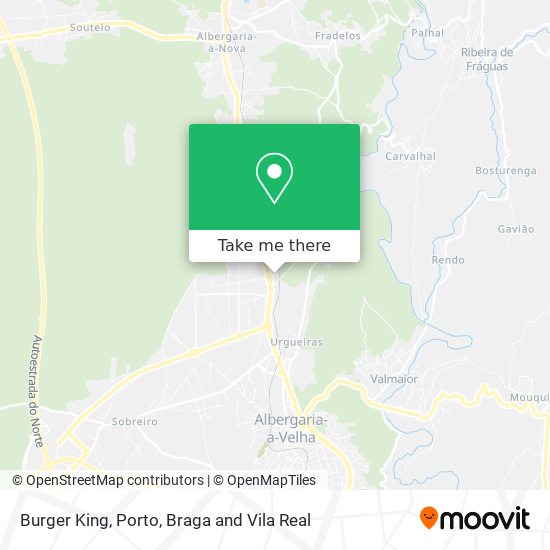 Burger King map