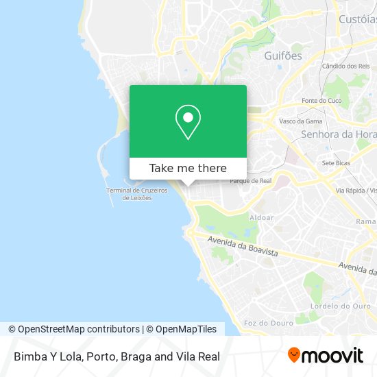 How to get to Bimba Y Lola in Matosinhos e Le a da Palmeira by Bus