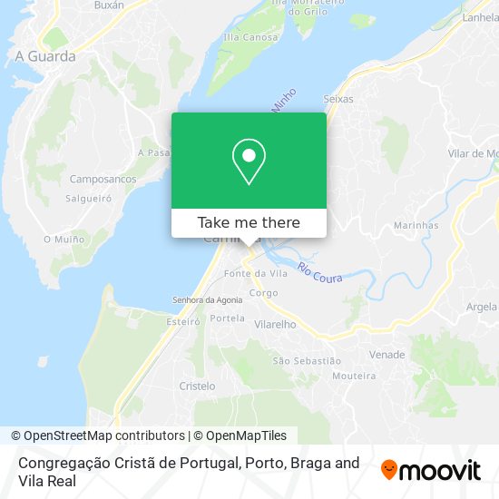 Congregação Cristã de Portugal map