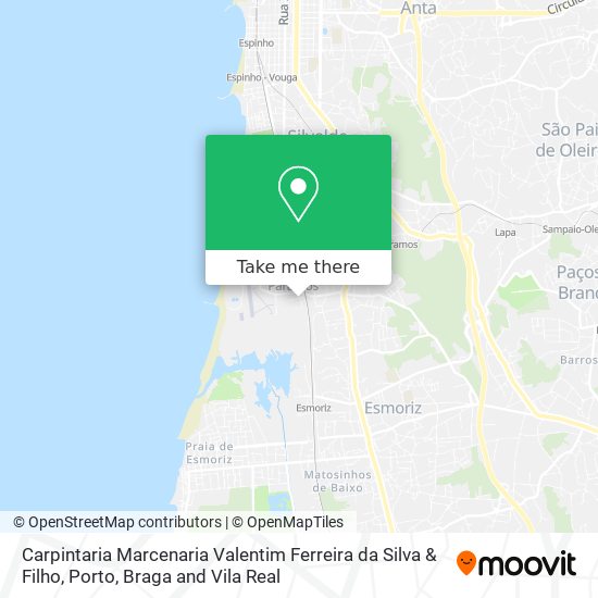 Carpintaria Marcenaria Valentim Ferreira da Silva & Filho map