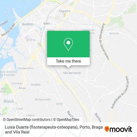 Luisa Duarte (fisoterapeuta-osteopata) mapa