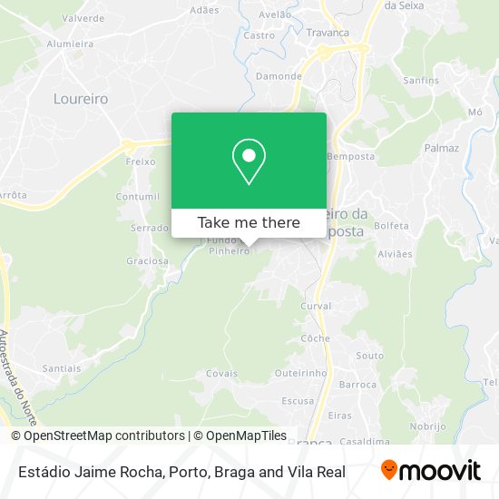 Estádio Jaime Rocha map