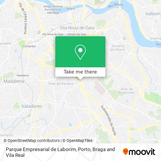 Parque Empresarial de Laborim map