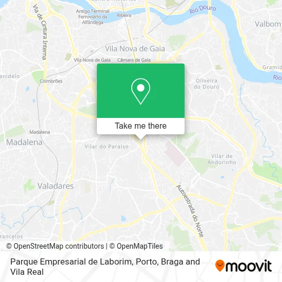 Parque Empresarial de Laborim map