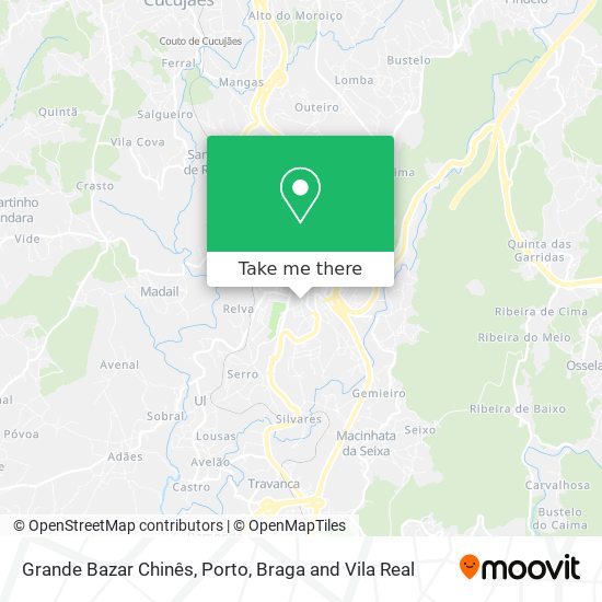 Grande Bazar Chinês map