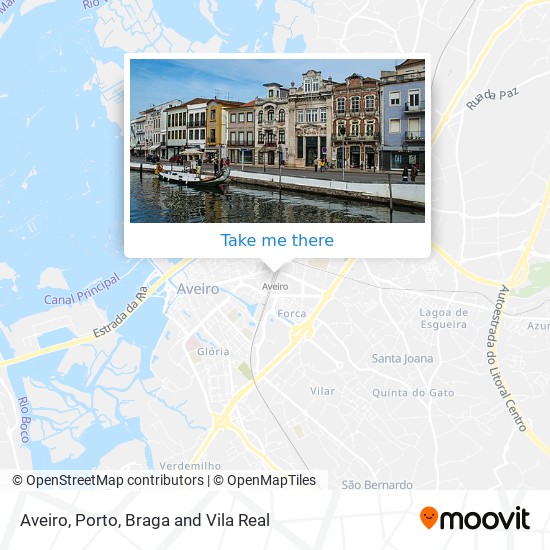 Aveiro mapa