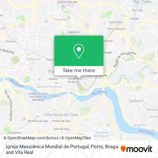 Igreja Messiânica Mundial de Portugal map