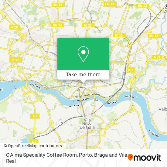 C'Alma Speciality Coffee Room map