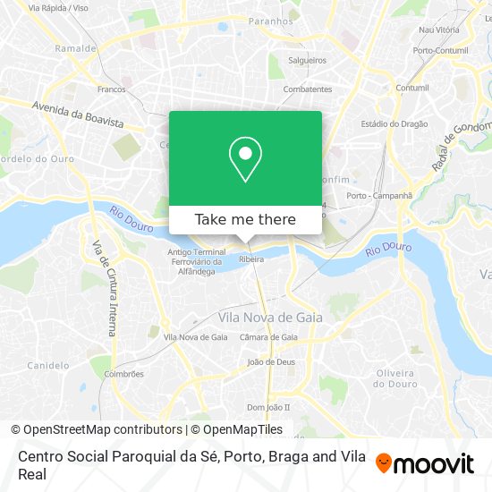 Centro Social Paroquial da Sé map