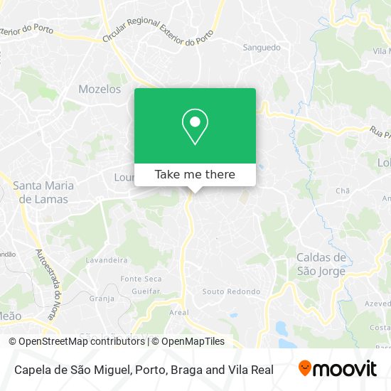 Capela de São Miguel map