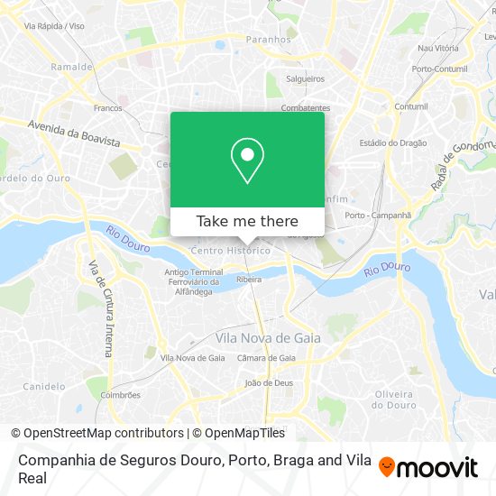 Companhia de Seguros Douro map