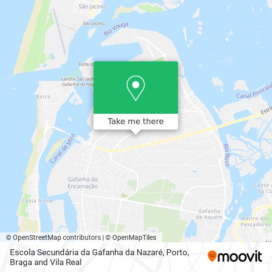 Escola Secundária da Gafanha da Nazaré map