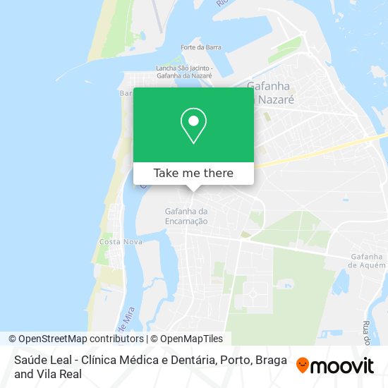 Saúde Leal - Clínica Médica e Dentária mapa