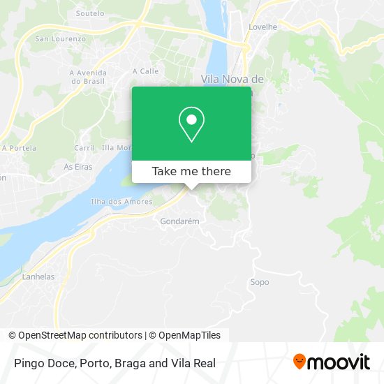 Pingo Doce map