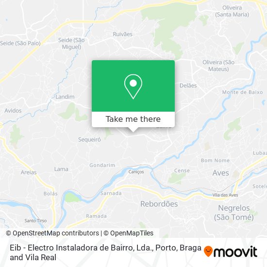 Eib - Electro Instaladora de Bairro, Lda. map