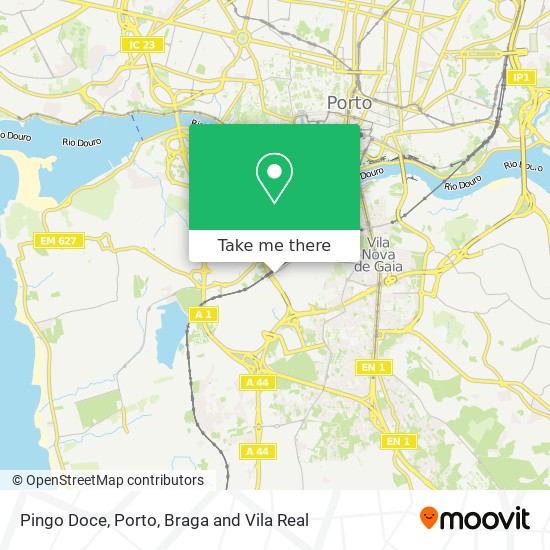 Pingo Doce map