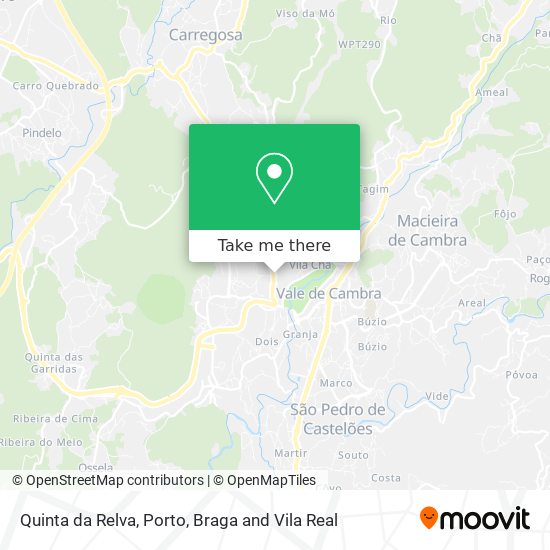 Quinta da Relva map