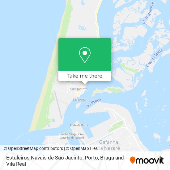 Estaleiros Navais de São Jacinto map