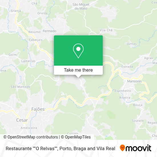 Restaurante "O Relvas" map