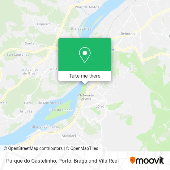 Parque do Castelinho map