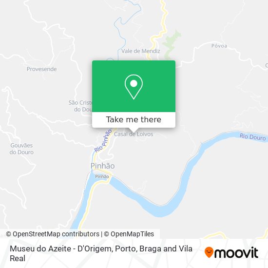 Museu do Azeite - D'Origem map