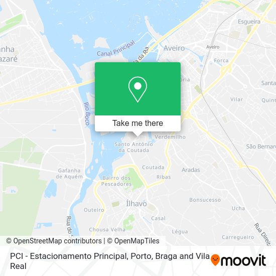 PCI - Estacionamento Principal map