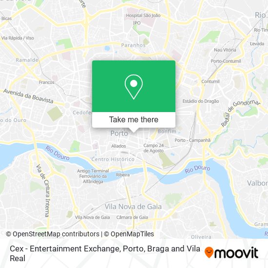 Cex - Entertainment Exchange map