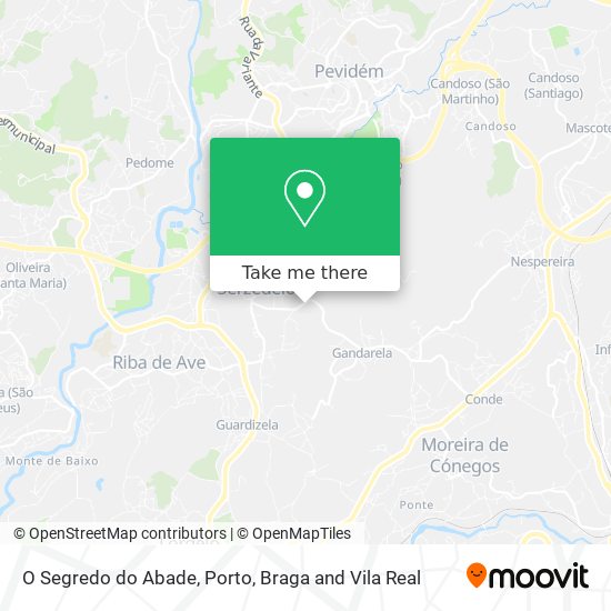 O Segredo do Abade map