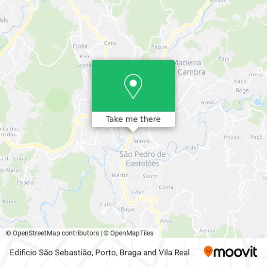 Edificio São Sebastião map