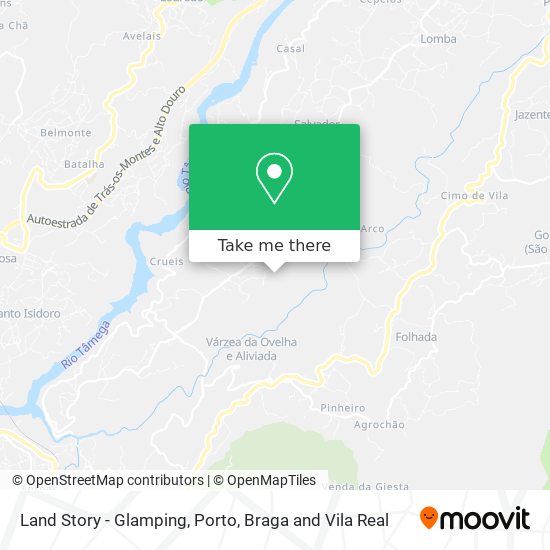 Land Story - Glamping map