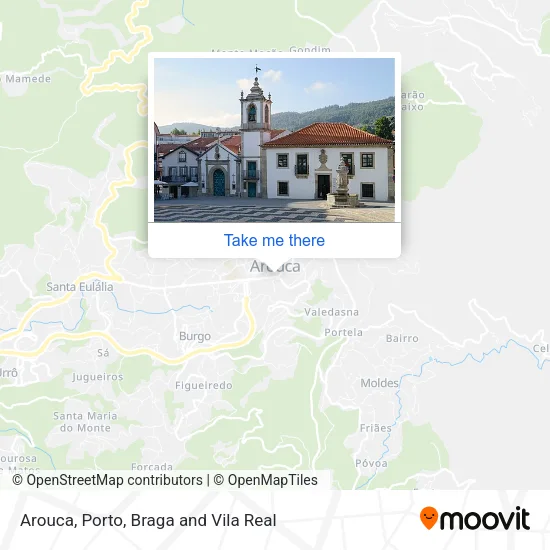 Arouca map