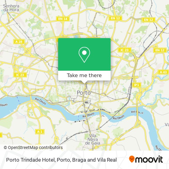 Porto Trindade Hotel map