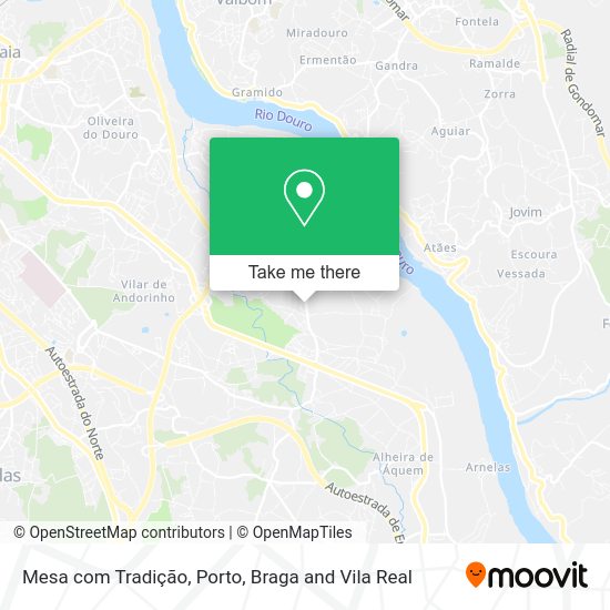 Mesa com Tradição map