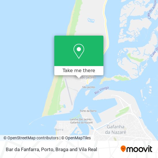 Bar da Fanfarra mapa