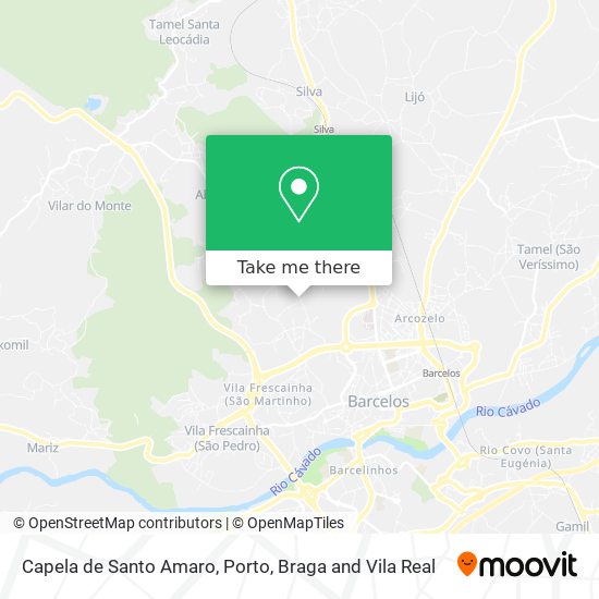 Capela de Santo Amaro map