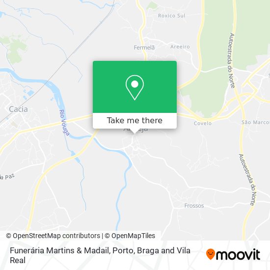 Funerária Martins & Madail map