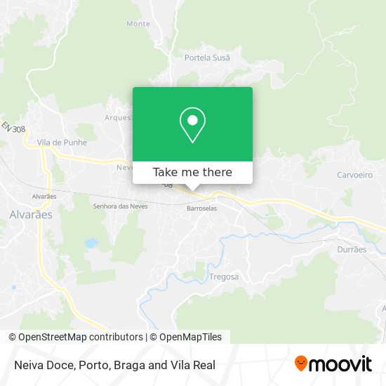 Neiva Doce map