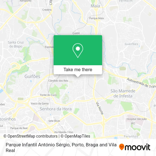 Parque Infantil António Sérgio map