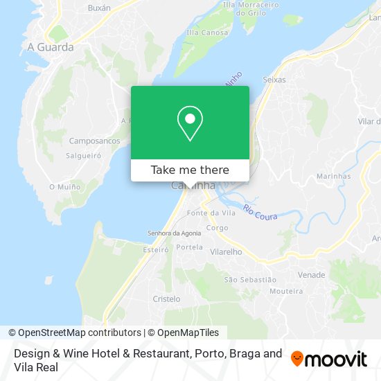 Design & Wine Hotel & Restaurant map