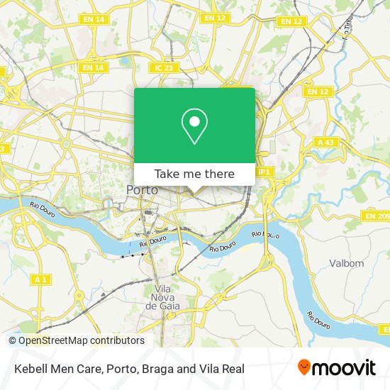 Kebell Men Care map