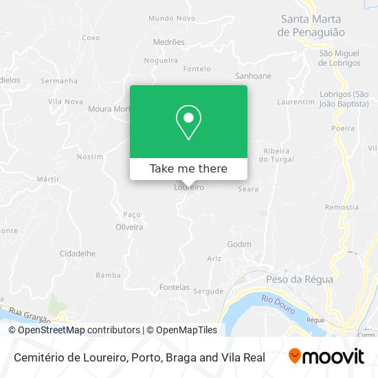 Cemitério de Loureiro map
