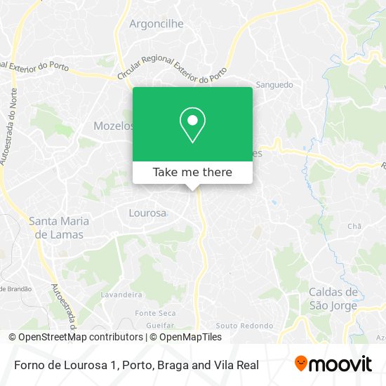 Forno de Lourosa 1 mapa