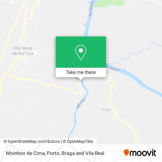 Moinhos de Cima map