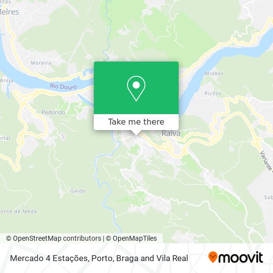 Mercado 4 Estações map