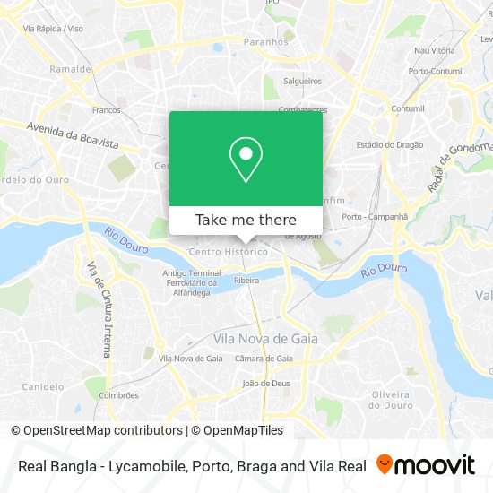 Real Bangla - Lycamobile mapa