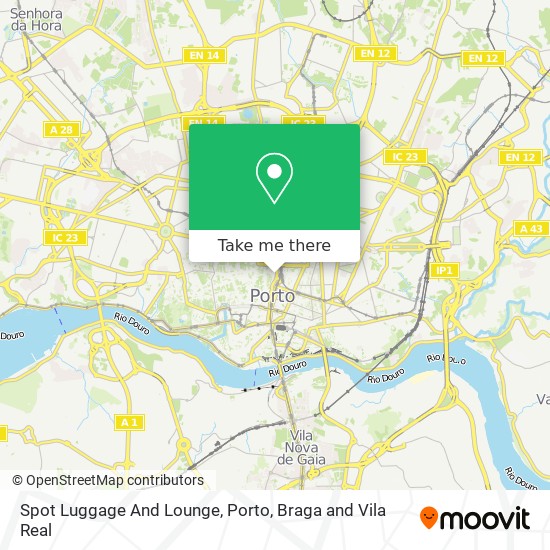 Spot Luggage And Lounge map