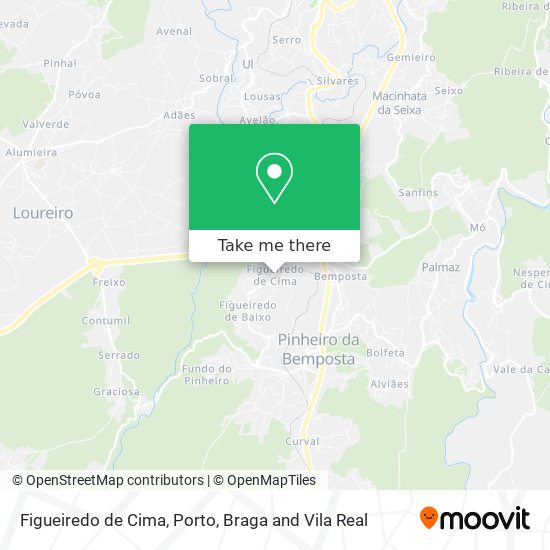 Figueiredo de Cima map