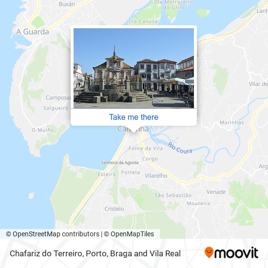 Chafariz do Terreiro mapa