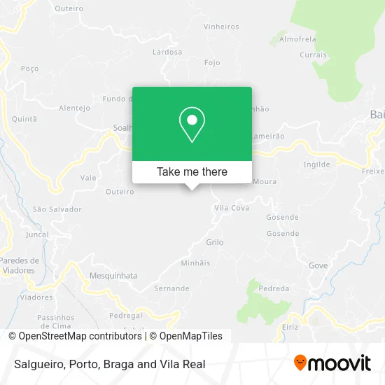 Salgueiro map