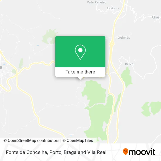 Fonte da Concelha map